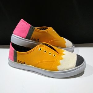 🌈 Custom No.2 pencil sneakers shoes size 8